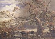 Samuel Palmer Sheltering from the Storm oil painting